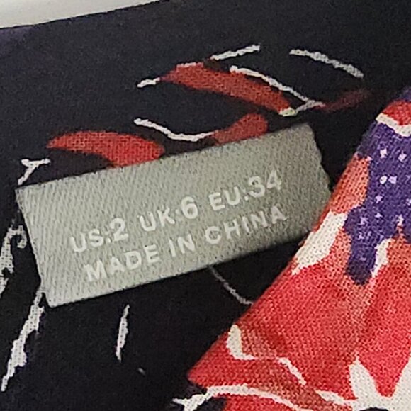 Anthropology Maeve Espoir Floral Jumpsuit Women's Size 2 - Picture 11 of 12